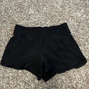 90 Degree By Reflex Black Athletic Shorts